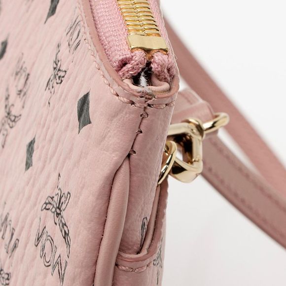 MCM Visetos Original Pouch Medium Crossbody Bag - Picture 10 of 11